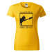 DOBRÝ TRIKO Dámské tričko s potiskem Nejlepší přítel Barva: Žlutá