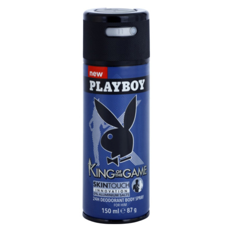 Playboy King Of The Game deodorant ve spreji pro muže 150 ml