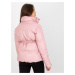 Růžová prošívaná bunda -pink