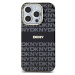 PC/TPU Repeat Pattern Tonal Stripe Magsafe Zadní Kryt pro iPhone 14 Pro Black DKNY