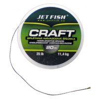 Jet Fish Splétaná Šňůrka Craft 25lb 20m