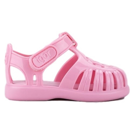 IGOR Baby Sandals Tobby Gloss - Pink Růžová