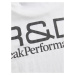 Tričko peak performance m r&d print t-shirt bílá
