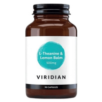 Viridian L-Theanine & Lemon Balm (L-Theanin s meduňkou) 90 kapslí