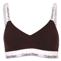 Calvin Klein MODERN COTTON NAT-LGHT LINED BRALETTE Dámská podprsenka, černá, velikost