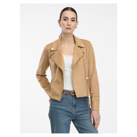 Orsay Světle hnědý dámský křivák v semišové úpravě Tina - Dámské