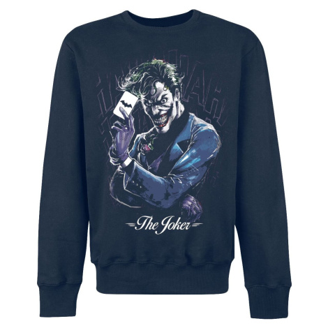 Batman The Joker - Pose Mikina námořnická modrá