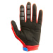 FOX Motokrosové rukavice FOX 180 Skew MX22 - červená