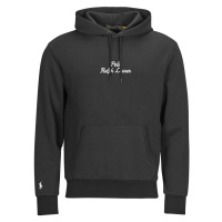 Polo Ralph Lauren SWEATSHIRT BRODE EN DOUBLE KNIT TECH Černá