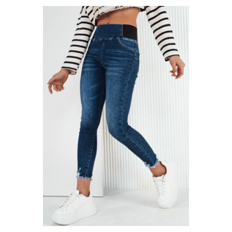 LERATE dámské džínové kalhoty modré Dstreet UY1921