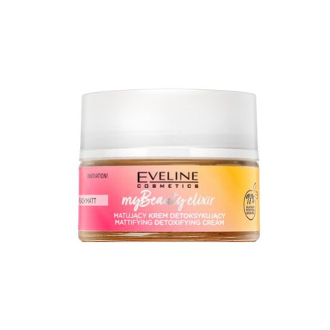 Eveline My Beauty Elixir Mattifying and Detoxifying Face Cream Peach Matt detoxikační krém pro m EVELINE Cosmetics