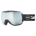 UVEX Downhill 2100 Black Mat Mirror White/CV Green Lyžařské brýle