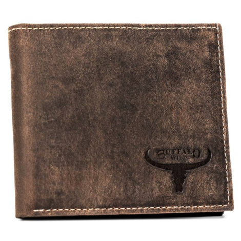 Klasická, kožená pánská peněženka bez zapínání Buffalo