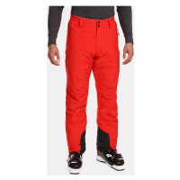 Kilpi Pánské lyžařské kalhoty GABONE-M Červená