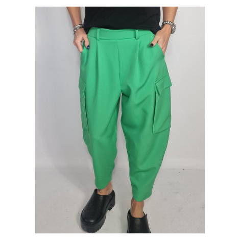 Zelené kalhoty MANILLA