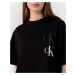 Calvin Klein Calvin Klein dámské černé tričko OVERSIZED RECYCLED COTTON LOGO T-SHIRT