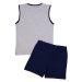 Chlapecké pyžamo - Winkiki WB 81022, šedá/ tmavě modrá Barva: Šedá
