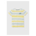 Dětské bavlněné tričko Pepe Jeans REI žlutá barva