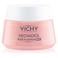 Vichy Neovadiol Rose Platinium rozjasňující a obnovující noční krém pro zralou pleť 50 ml