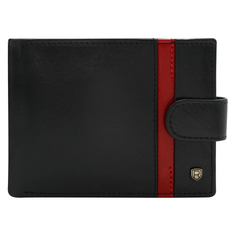 Pánská kožená peněženka ROVICKY N01L-RVTP RFID černá