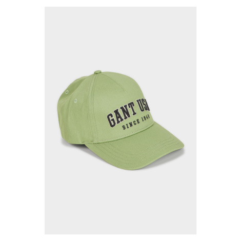 KŠILTOVKA GANT D2. GANT USA CAP EUCALYPTUS GREEN