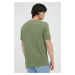 Bavlněné tričko Marc O'Polo zelená barva