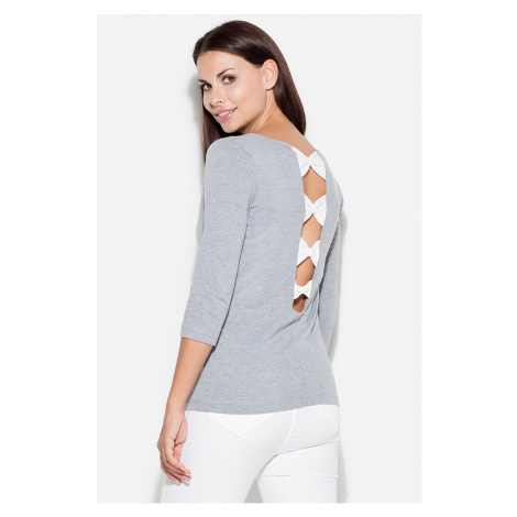 Jedinečná halenka s mašlí K173 Katrus