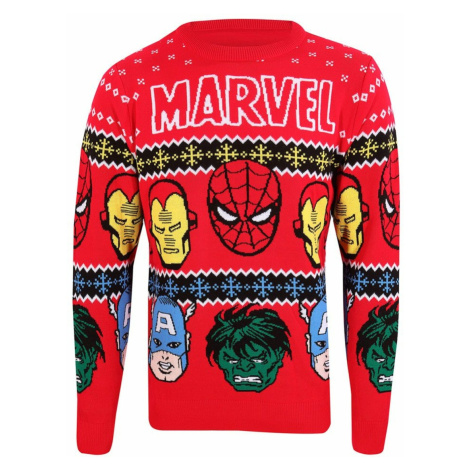 svetr unisex Marvel Comics - Christmas Jumper Face´s - NNM - KT-MARC-013