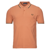 Fred Perry TWIN TIPPED FRED PERRY SHIRT Oranžová