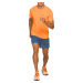 Pánské tričko Asics Ventilate SS Top oranžové,