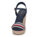 Tommy Hilfiger CORPORATE WEDGE Tmavě modrá