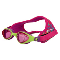 Dětské plavecké brýle finis dragonflys goggles růžovo/žlutá