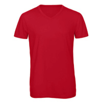 B&C Pánské tričko TM057 Red