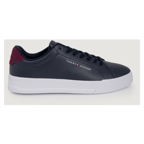 Tommy Hilfiger TH COURT LEATHER FM0FM05297 Modrá