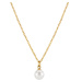 Troli Elegantní pozlacený náhrdelník s perličkou VJMS002NR