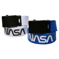NASA Belt Kids 2-Pack bílá/modrá