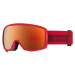 Atomic COUNT JR SPHERICAL Juniorské lyžařské brýle, červená, velikost