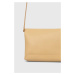 Kožená kabelka Victoria Beckham žlutá barva, B423AAC005135B