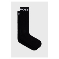Ponožky BOSS pánské, černá barva, 50469747