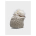 Dámská zimní čepice s fleecovou čelenkou