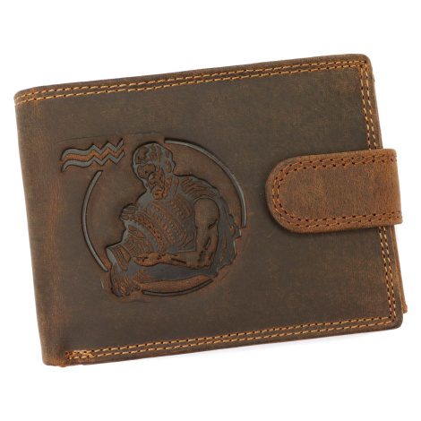 Pánská kožená peněženka Wild L895-001 varianta 1 hnědá