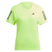 adidas OWN THE RUN TEE Dámské běžecké tričko, reflexní neon, velikost