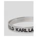 Náramek karl lagerfeld k/essential logo bracelet černá