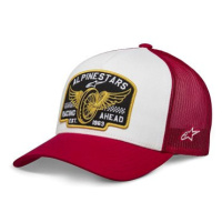 Alpinestars Heritage Patch Trucker bílá / červená