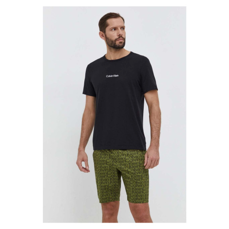 Pyžamo Calvin Klein Underwear zelená barva