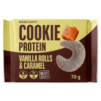 Descanti Protein Cookie proteinová sušenka příchuť Vanilla Rolls 70 g