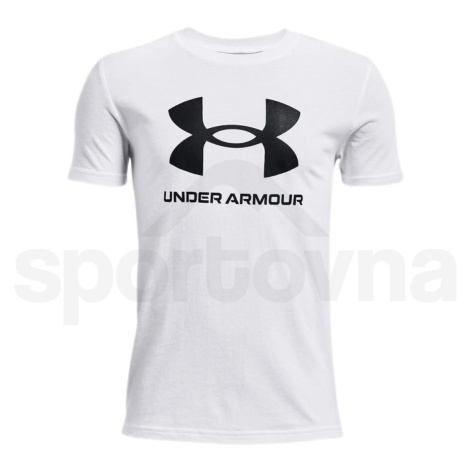 Under Armour UA portstyle Logo Jr 1363282-100 - white