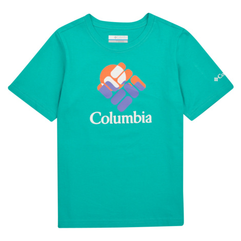Columbia Valley Creek Short Sleeve Graphic Shirt Modrá