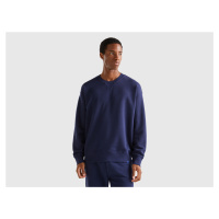 Benetton, 100% Cotton Pullover Sweatshirt