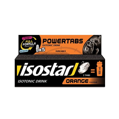 Isostar 120g fast hydratation tablety box, pomeranč